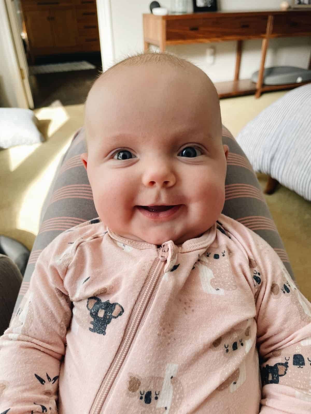 Smiling baby