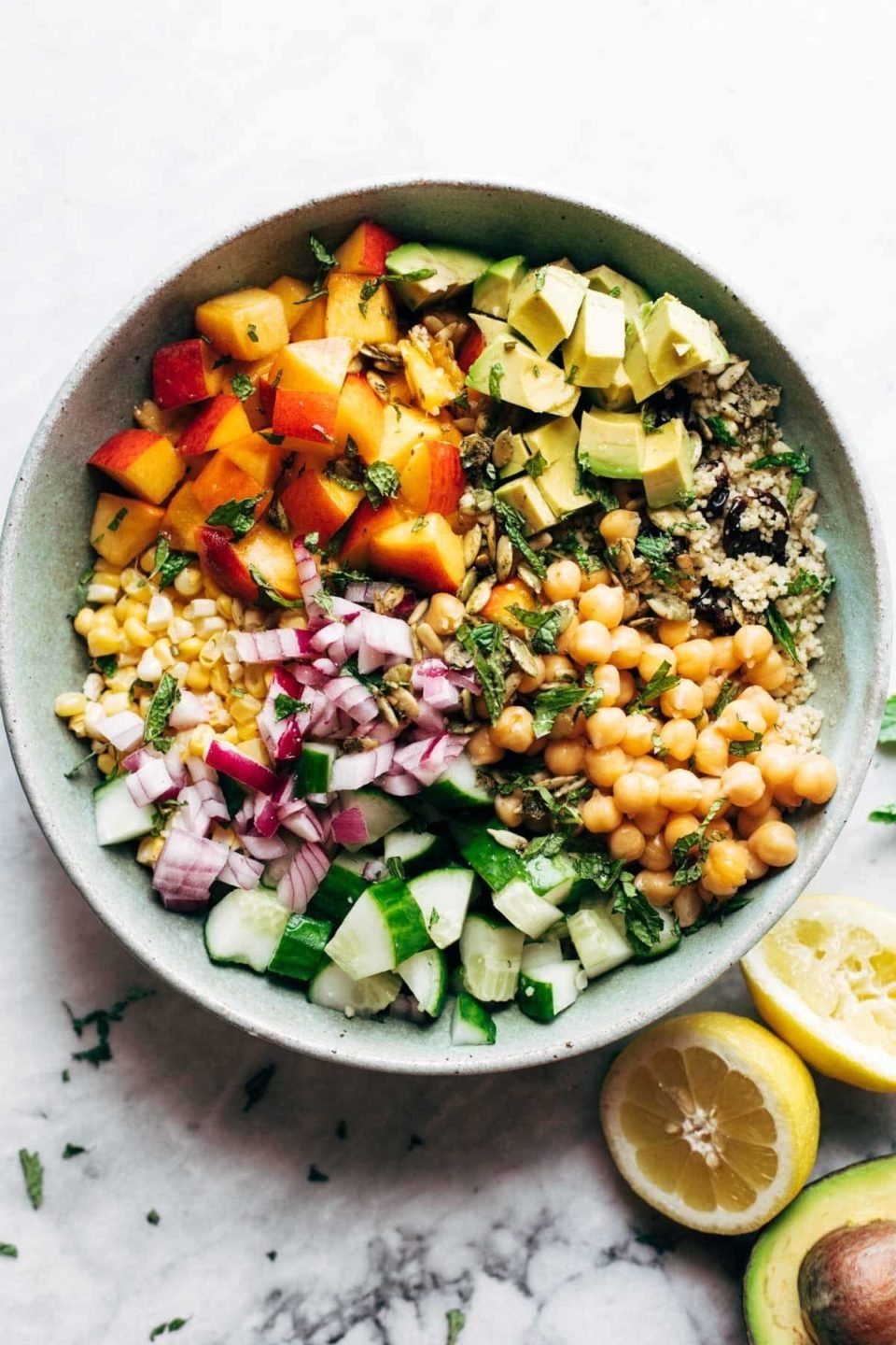 Couscous Summer Salad Recipe - Pinch of Yum