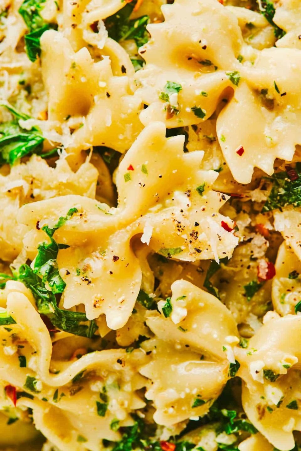 Creamy Kale Pasta Recipe Pinch of Yum