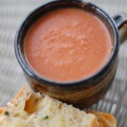 A picture of Creamy Tomato-Balsamic Soup