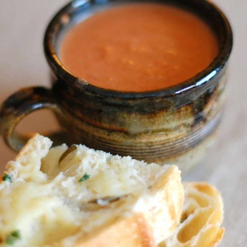A picture of Creamy Tomato-Balsamic Soup