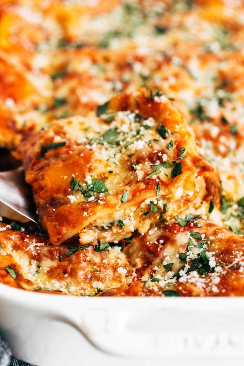 Creamy Tomato Lasagna Florentine Recipe Pinch of Yum