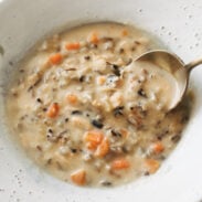 A picture of Crockpot Chicken Wild Rice Soup