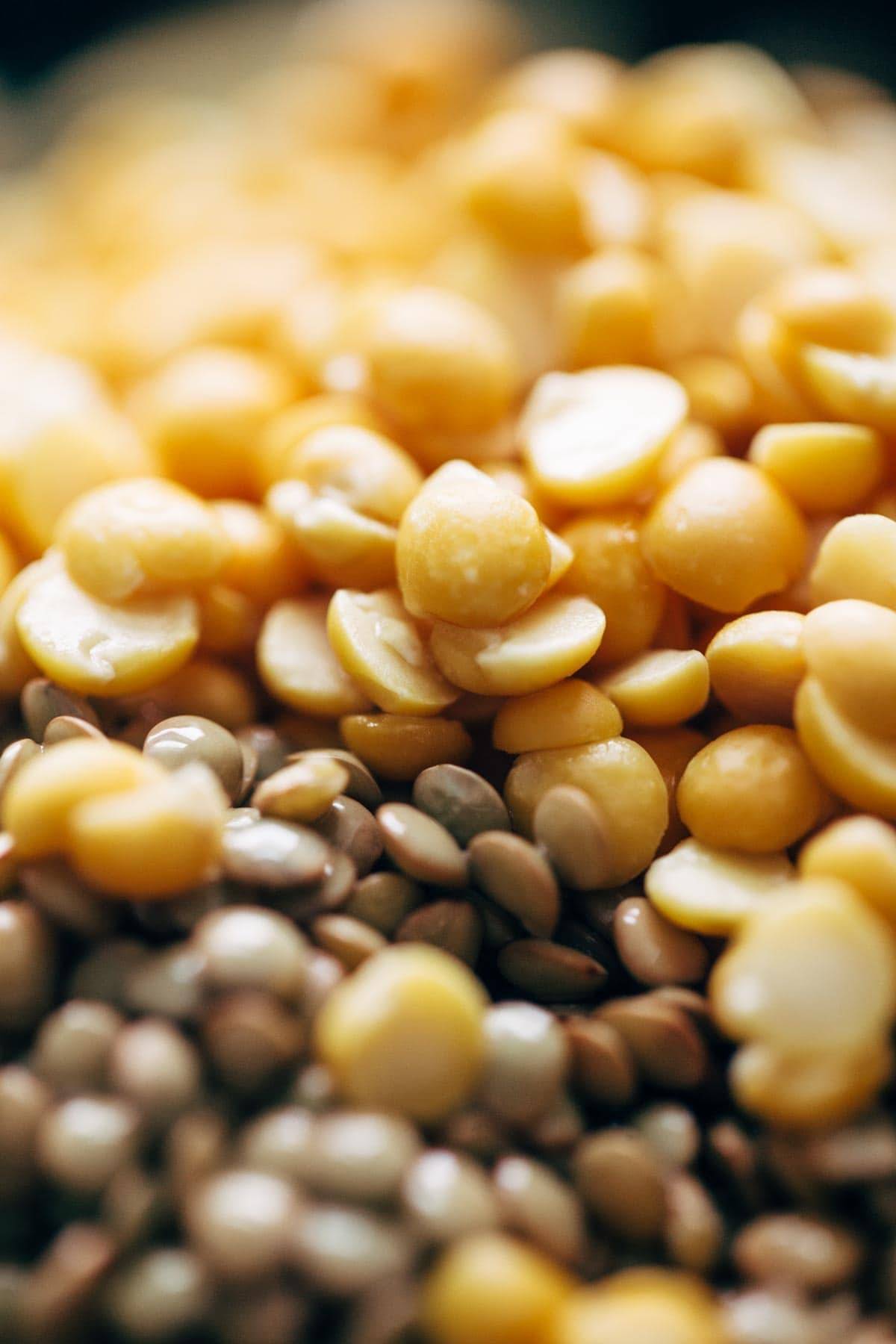 Varieties of lentils