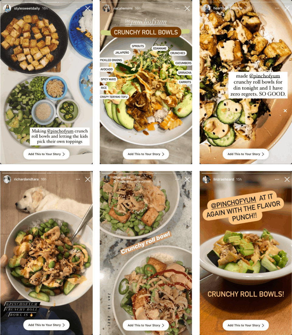 Crunchy Roll Bowls Recipe Pinch of Yum