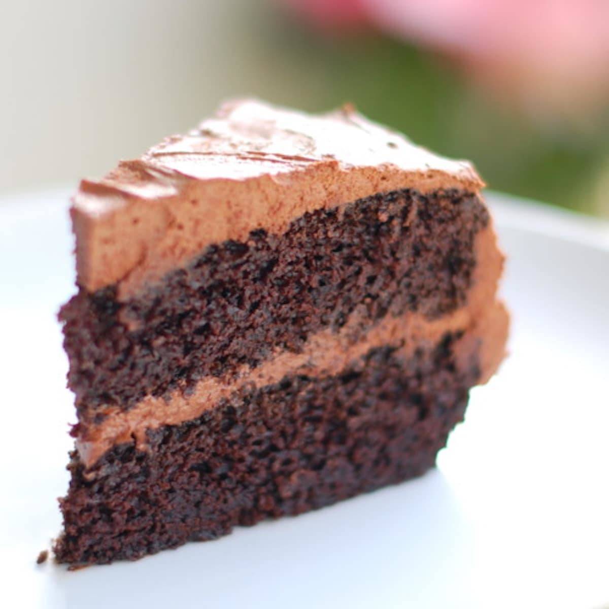 Chocolate Zucchini Cake with Chocolate Cream Cheese Frosting