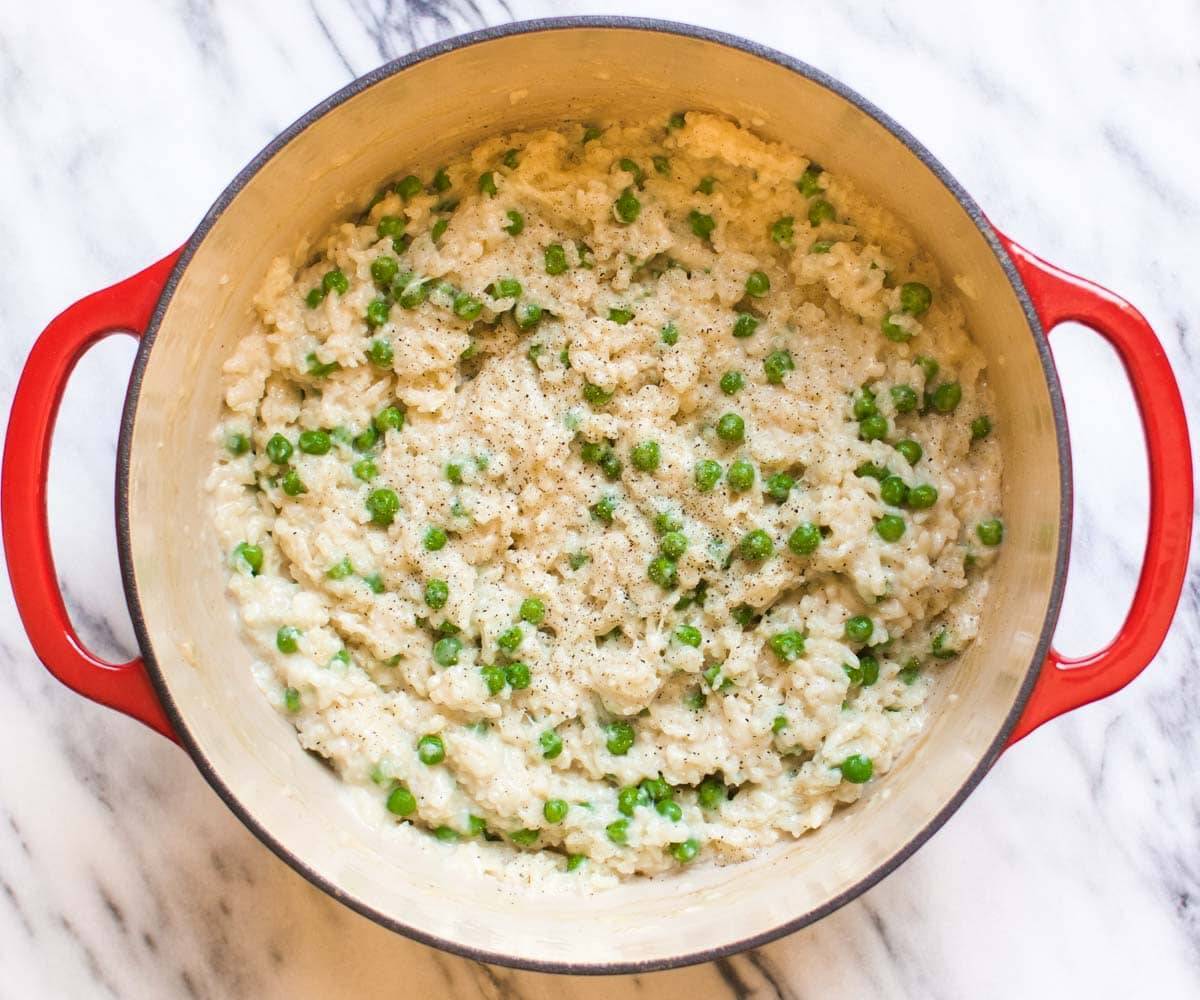 Parmesan Risotto in the Dutch Oven (and 9 other easy one-pot recipe ideas)! | pinchofyum.com