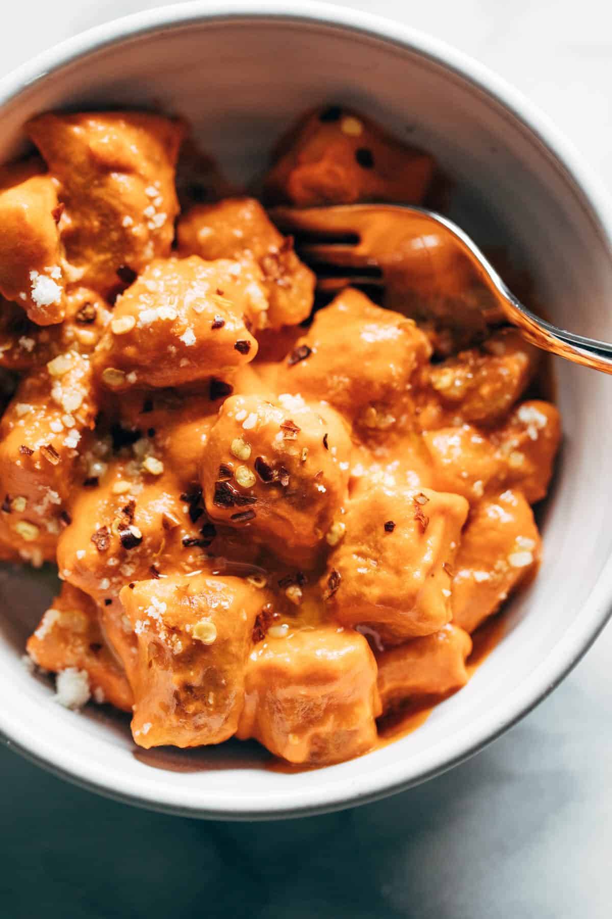 Homemade Cauliflower Gnocchi Recipe - Pinch of Yum