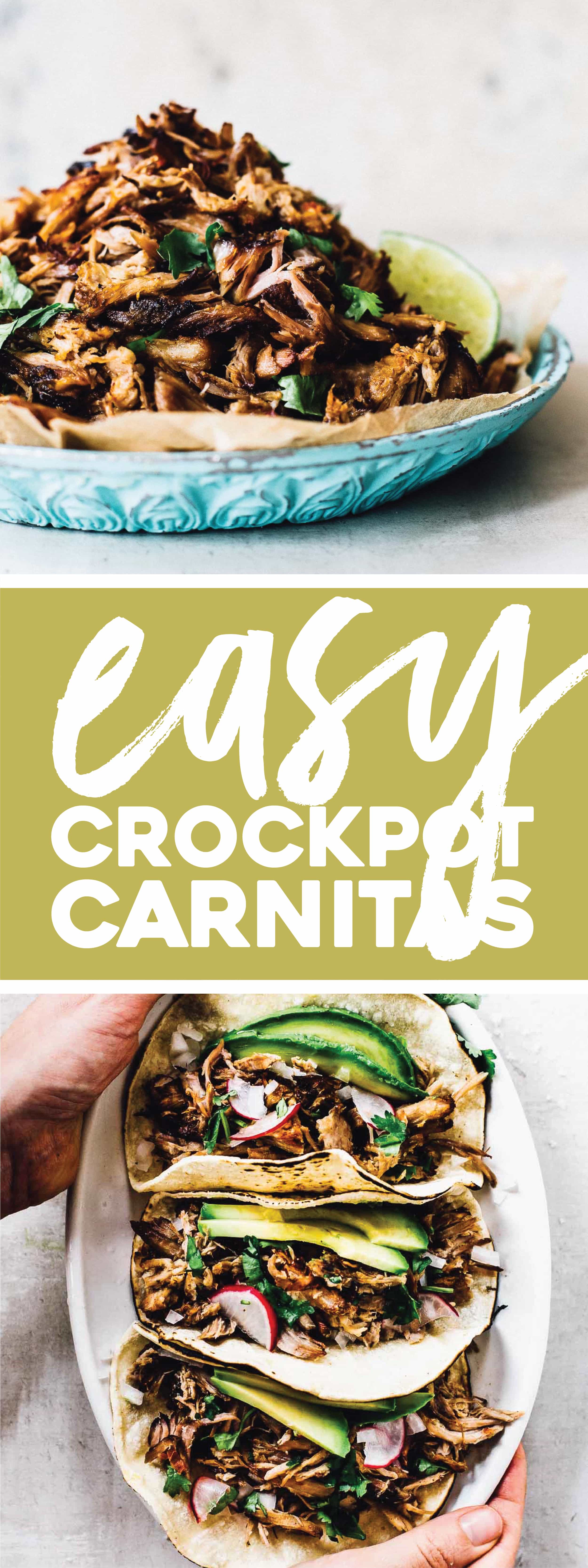 Easy Crockpot Carnitas Recipe Pinch of Yum