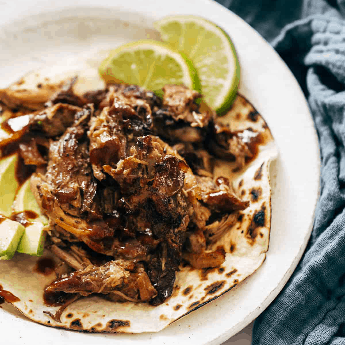 Pork tacos clearance in slow cooker