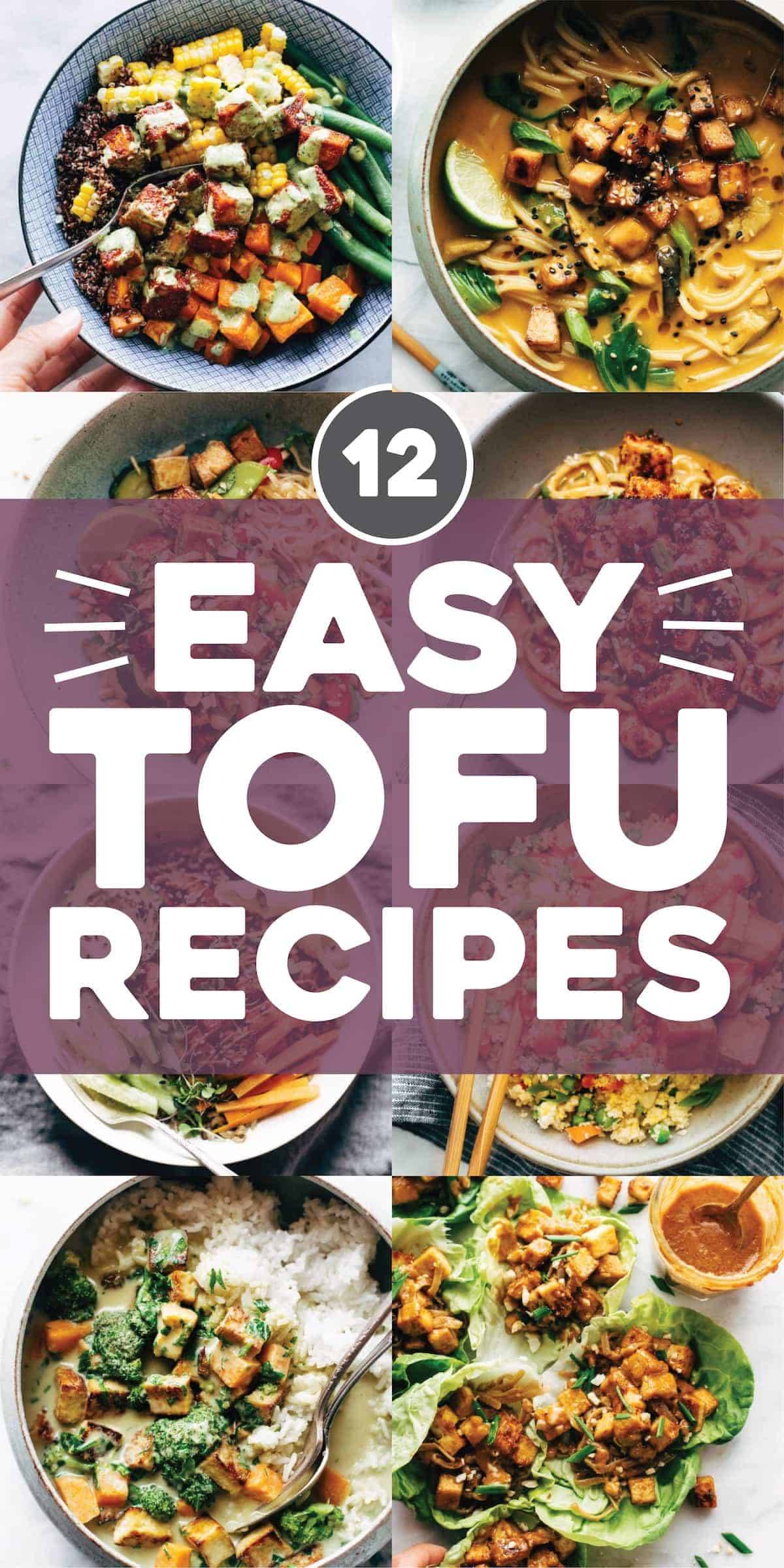 12 Easy Tofu Recipes Pinch Of Yum