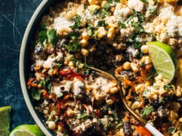 Summer Quinoa Salad Jars with Lemon Dill Dressing Recipe - Pinch of Yum