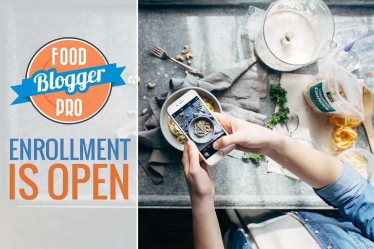 Food Blogger Pro is Open for Enrollment - Pinch of Yum