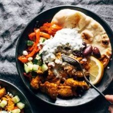 Sheet Pan Chicken Pitas with Tzatziki-image