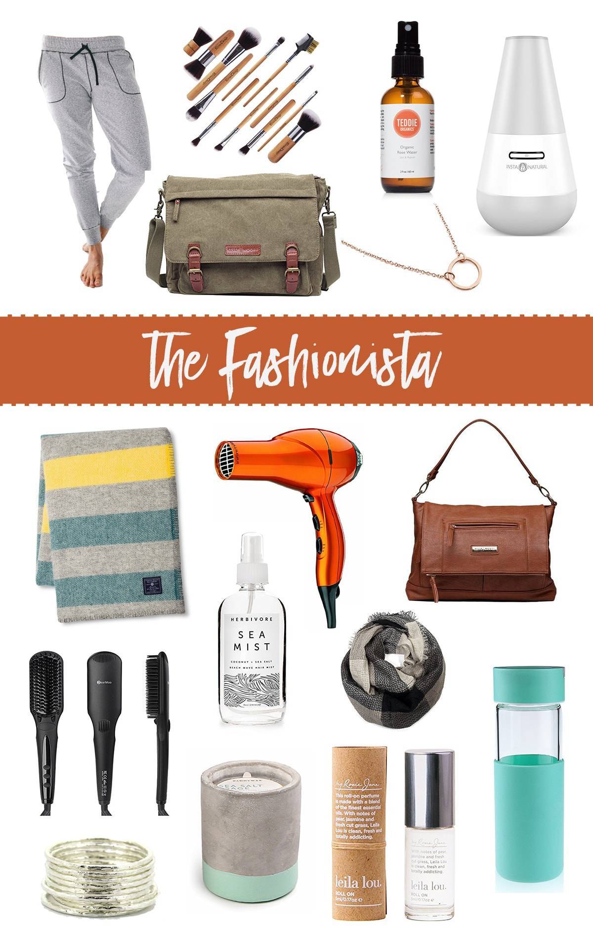 Fashionable and everyday use items for a girl