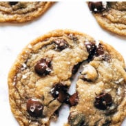 Favorite browned butter chocolate chip cookies pin
