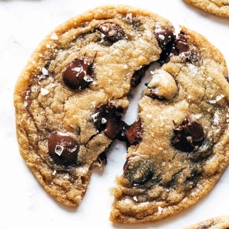 Favorite Browned Butter Chocolate Chip Cookies Recipe Pinch Of Yum 7840