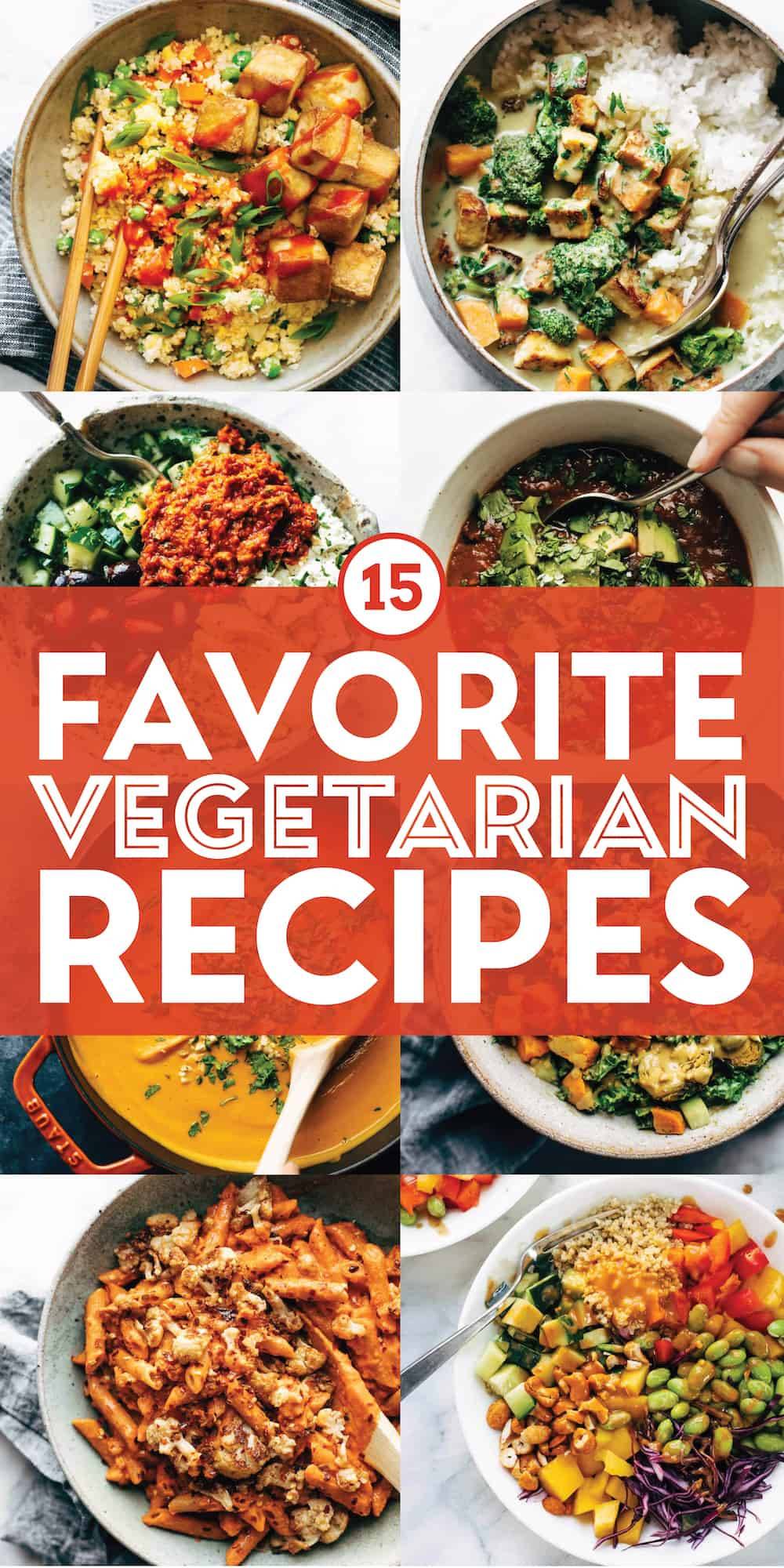 15 Best Healthy Vegetarian Recipes - Pinch of Yum