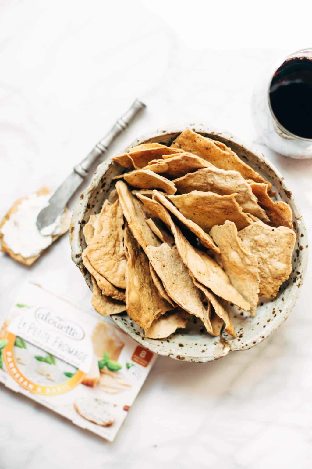 Easy Homemade Flatbread Crackers Recipe Pinch of Yum