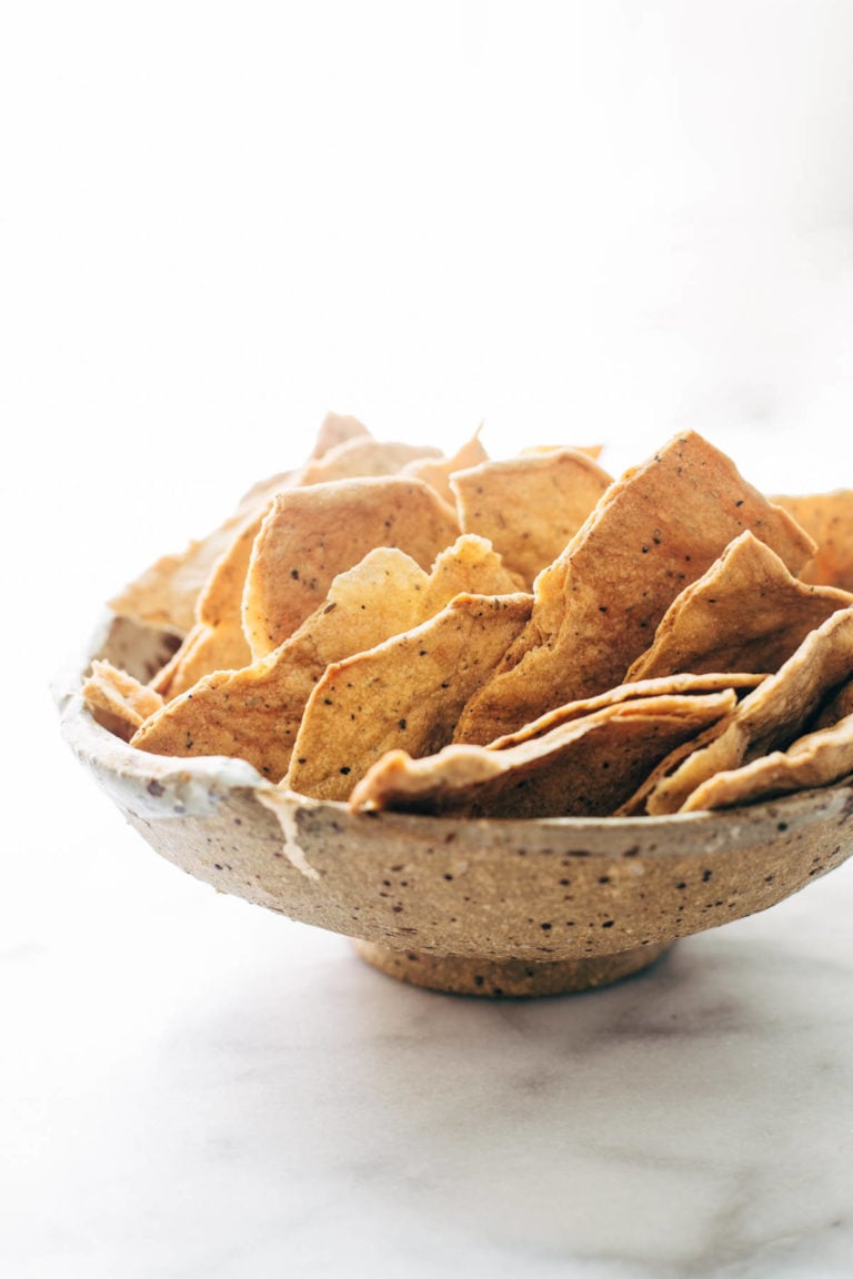 Easy Homemade Flatbread Crackers Recipe Pinch of Yum