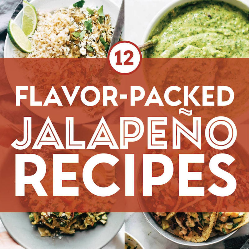 Jalapeno recipes in a collage.