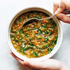 Freezer Meal Detox Lentil Soup-image