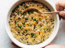 Pressure luck chicken online and wild rice soup