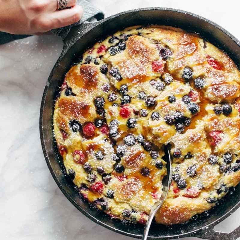 A picture of Ricotta Berry French Toast Casserole