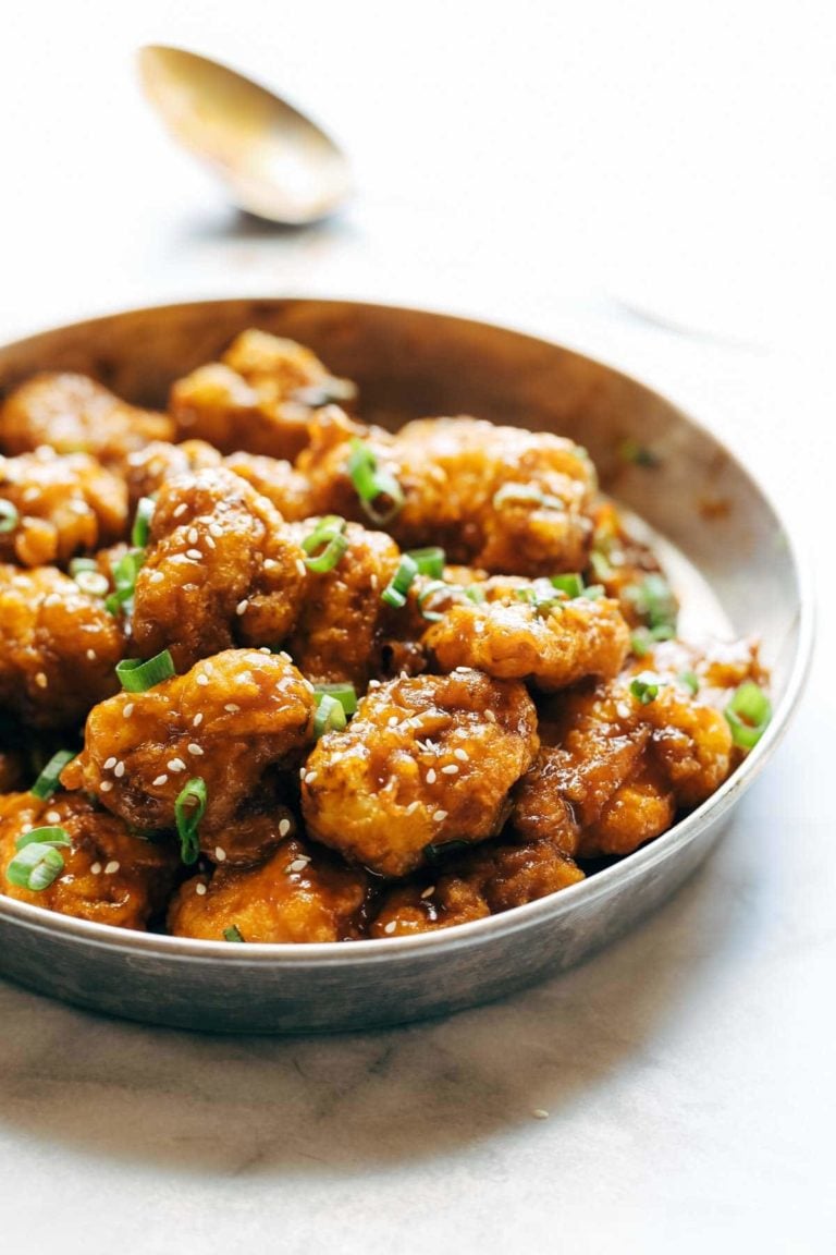 General Tso's Cauliflower Recipe - Pinch of Yum