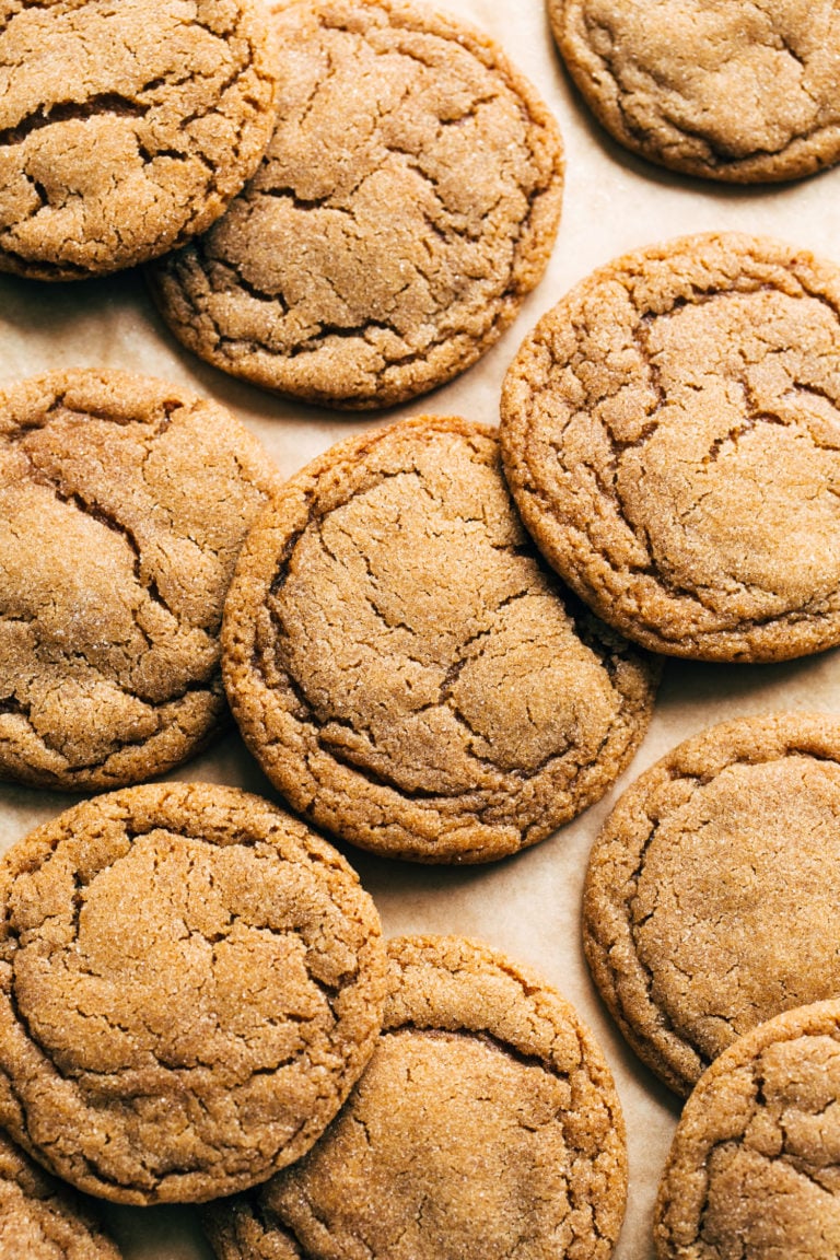 Soft Gingerbread Cookies with Maple Glaze Recipe Pinch of Yum