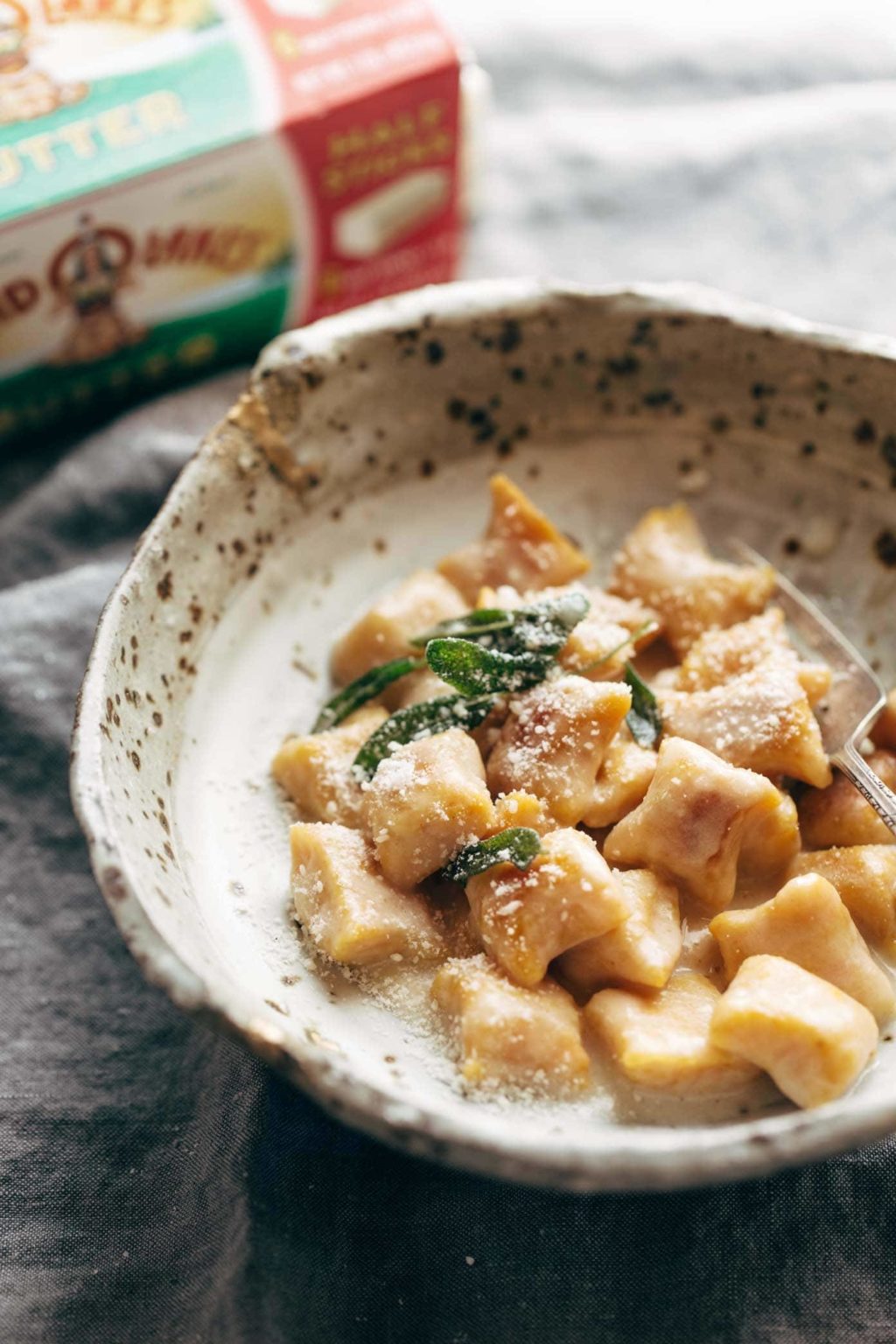 Pumpkin Gnocchi With Sage Butter Sauce Recipe - Pinch Of Yum