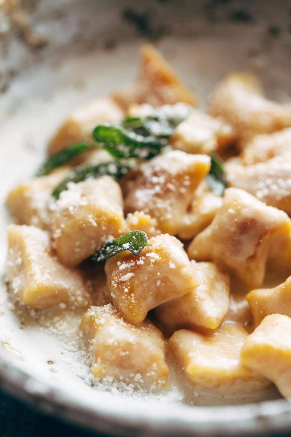 Pumpkin Gnocchi With Sage Butter Sauce Recipe - Pinch Of Yum