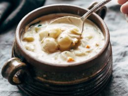 Crockpot Chicken Gnocchi Soup Recipe Pinch Of Yum