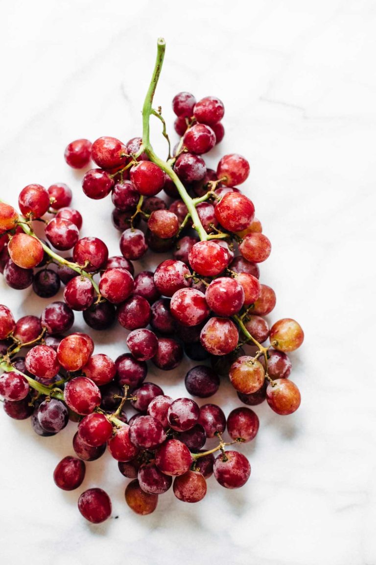 Skillet Chicken with Grapes and Caramelized Onions Recipe Pinch of Yum
