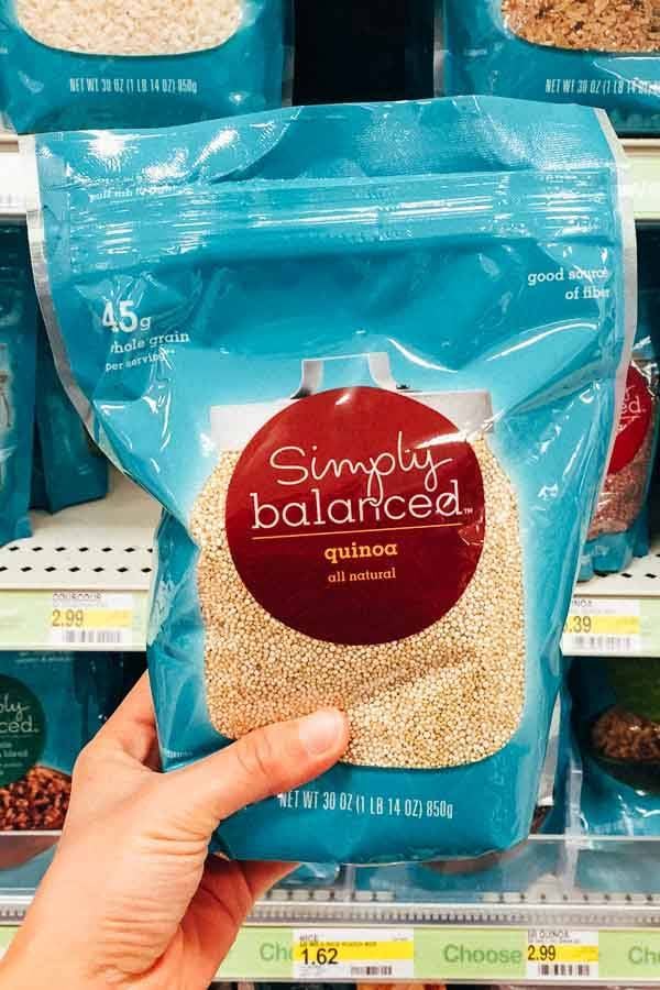 Grocery Shopping at Target - Quinoa.