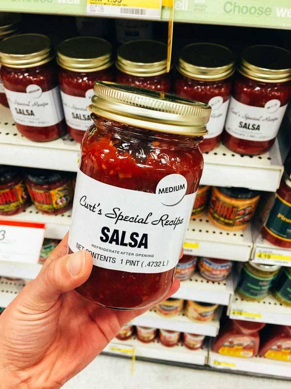 Grocery Shopping at Target - Salsa.