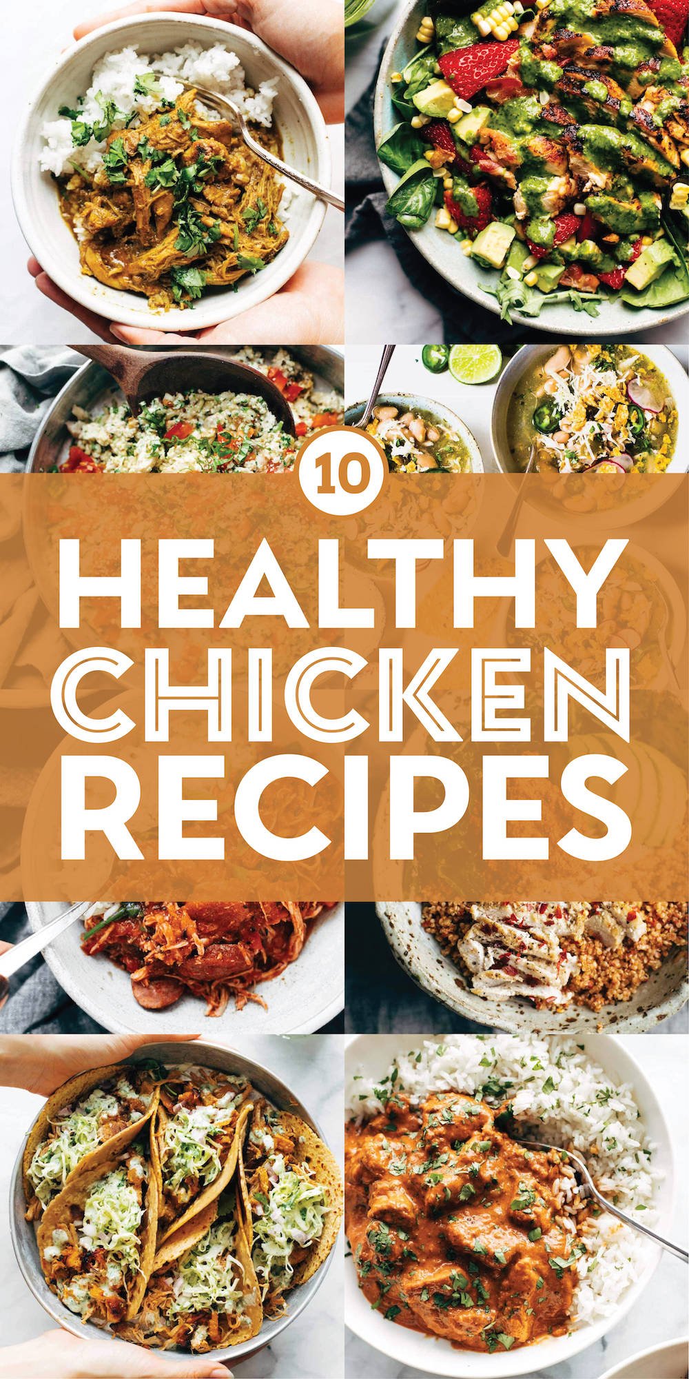 10 Best Healthy Chicken Recipes - Pinch of Yum