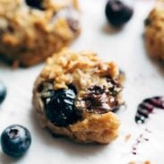 Breakfast Cookies with blueberries.