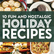 Pin for holiday series recipes