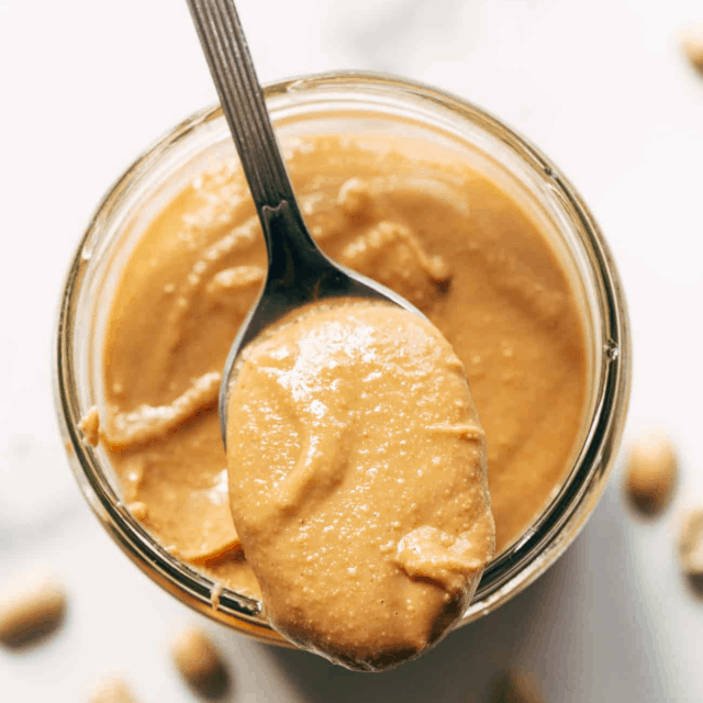 5 Minute Homemade Peanut Butter Recipe - Pinch Of Yum