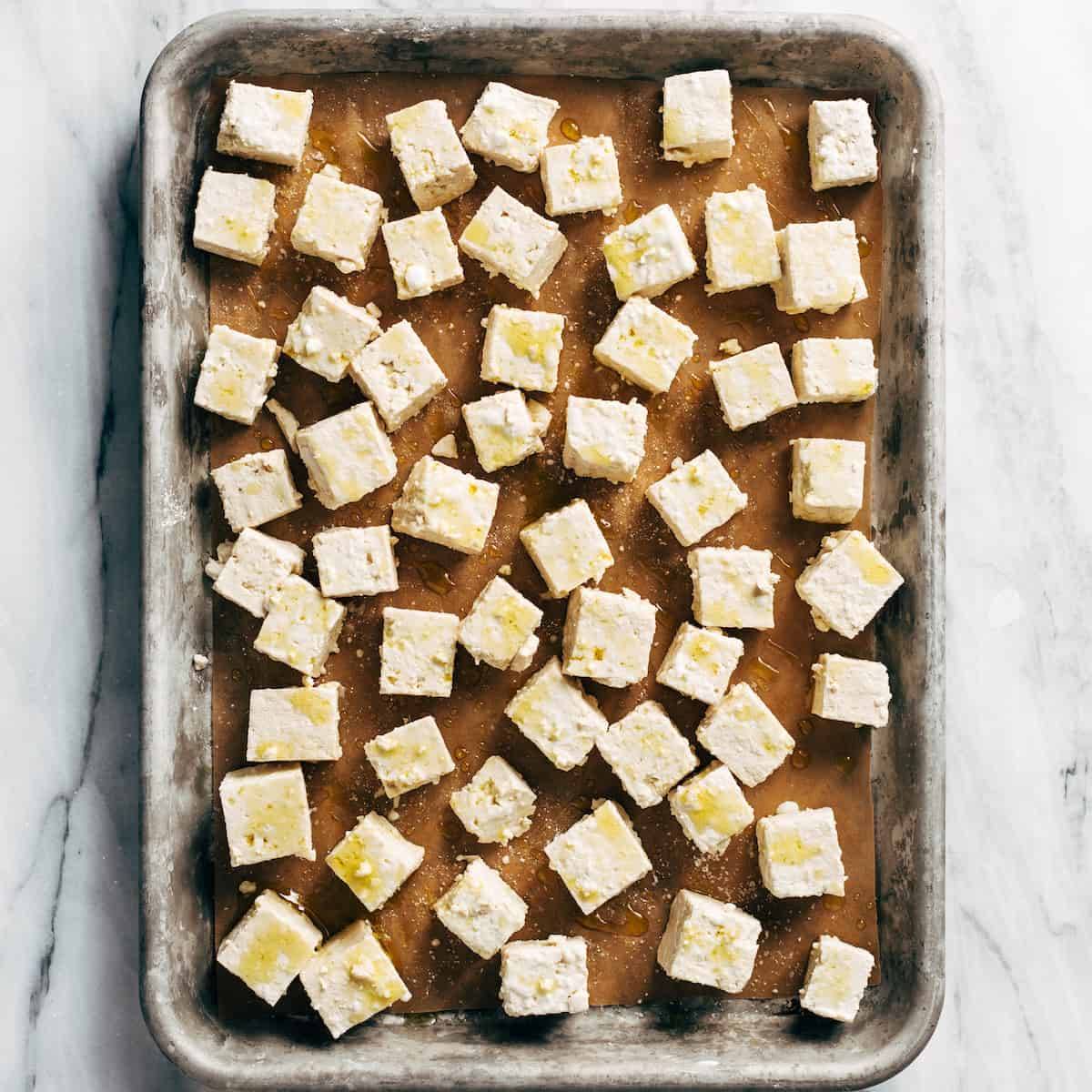 How to Bake Crispy Tofu.