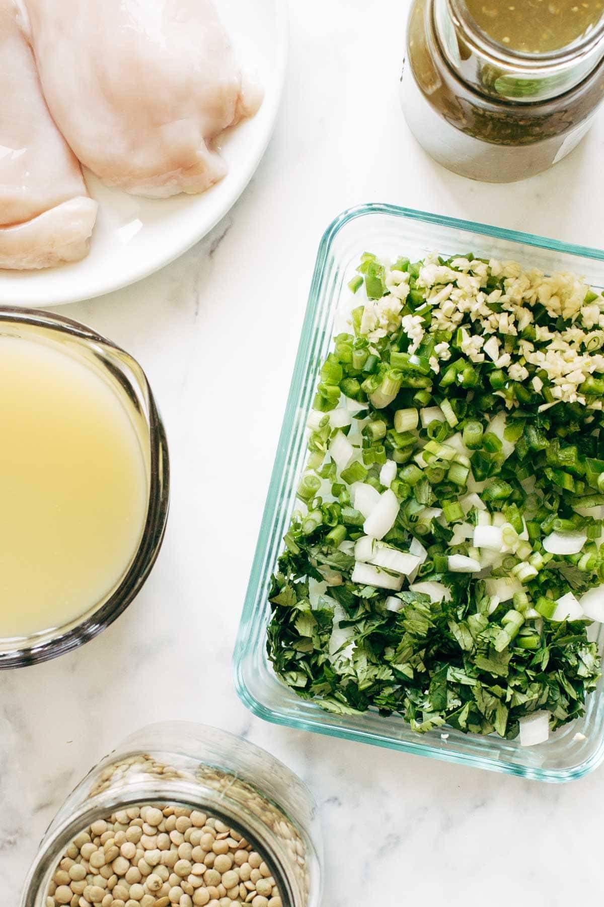 Chili Lime Chicken and Rice Meal Prep Bowls