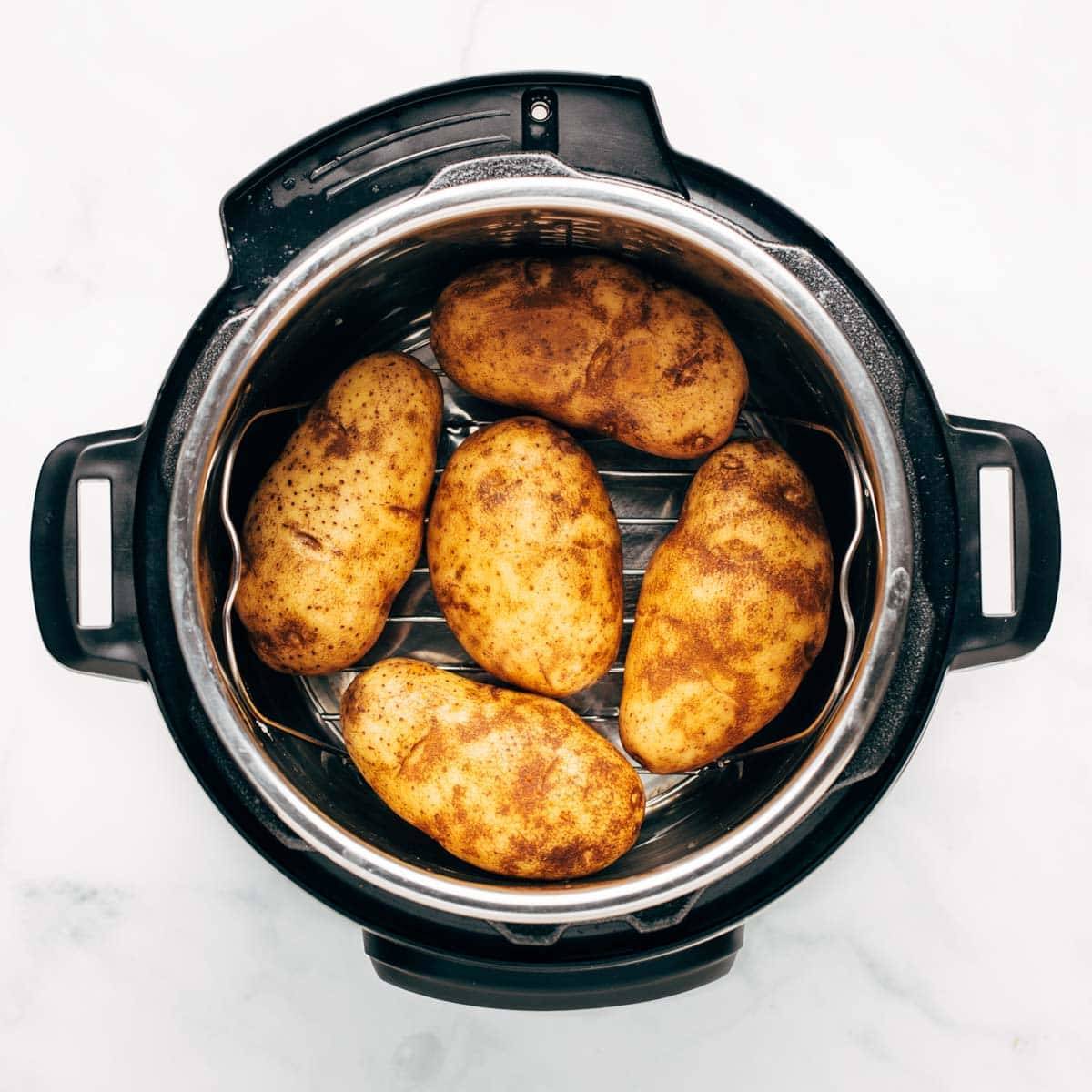 Potatoes in the Instant Pot.