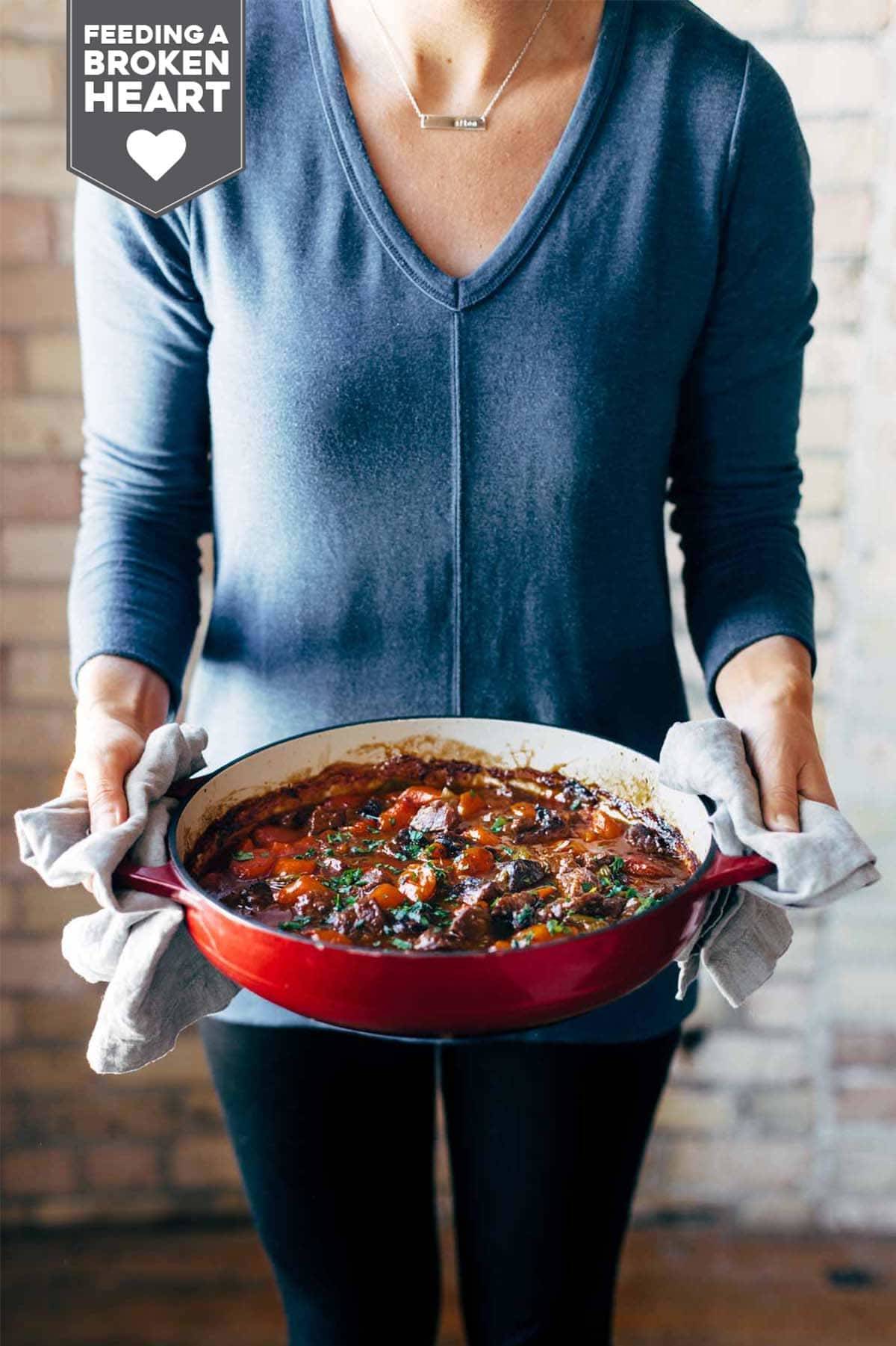 Instant Pot Beef Stew! with crusty bread and a green salad? YES. just 6 ingredients, 45 minutes, and done. gluten free. 