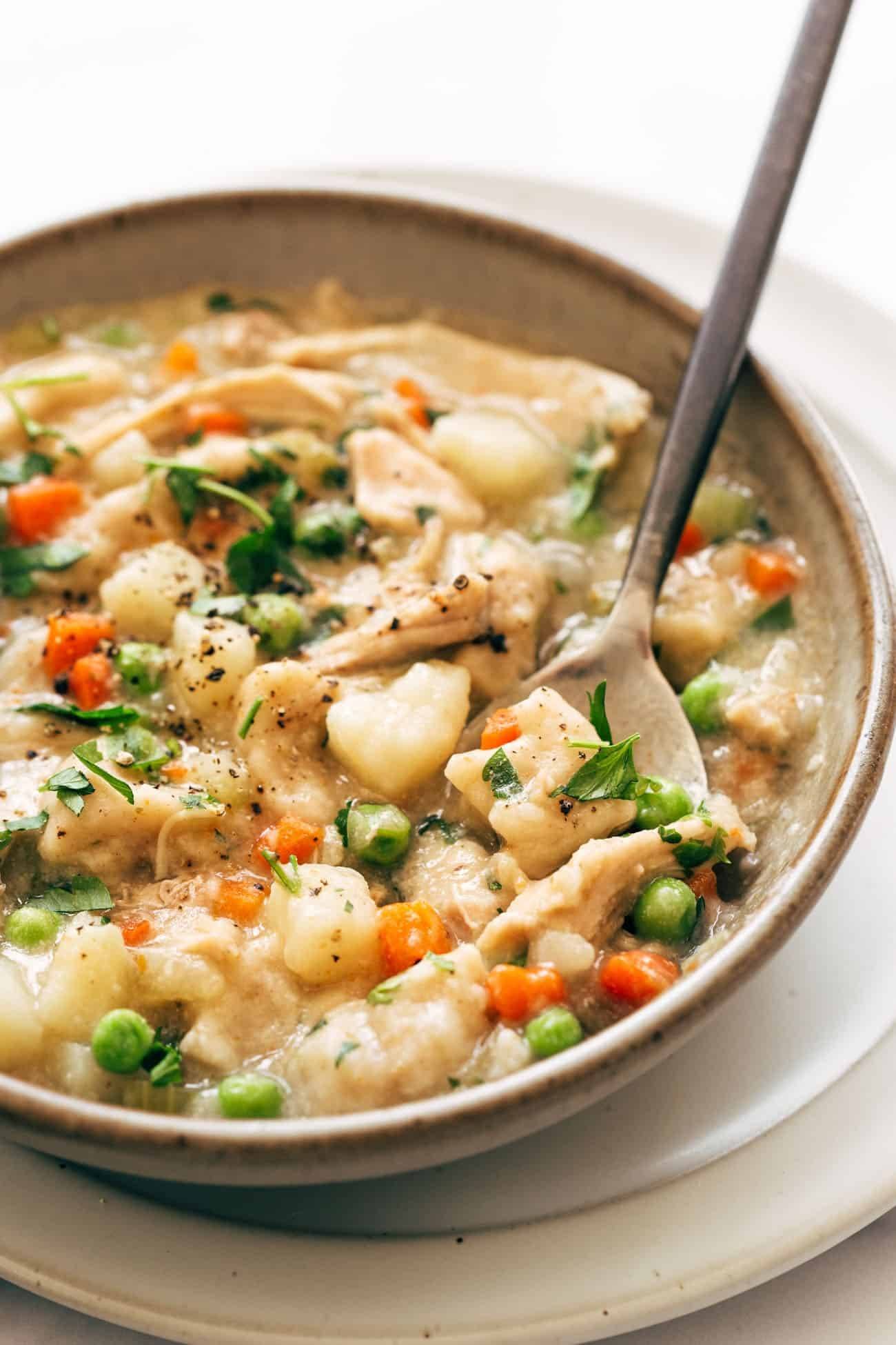 Instant Pot Chicken and Dumplings Recipe - Pinch of Yum