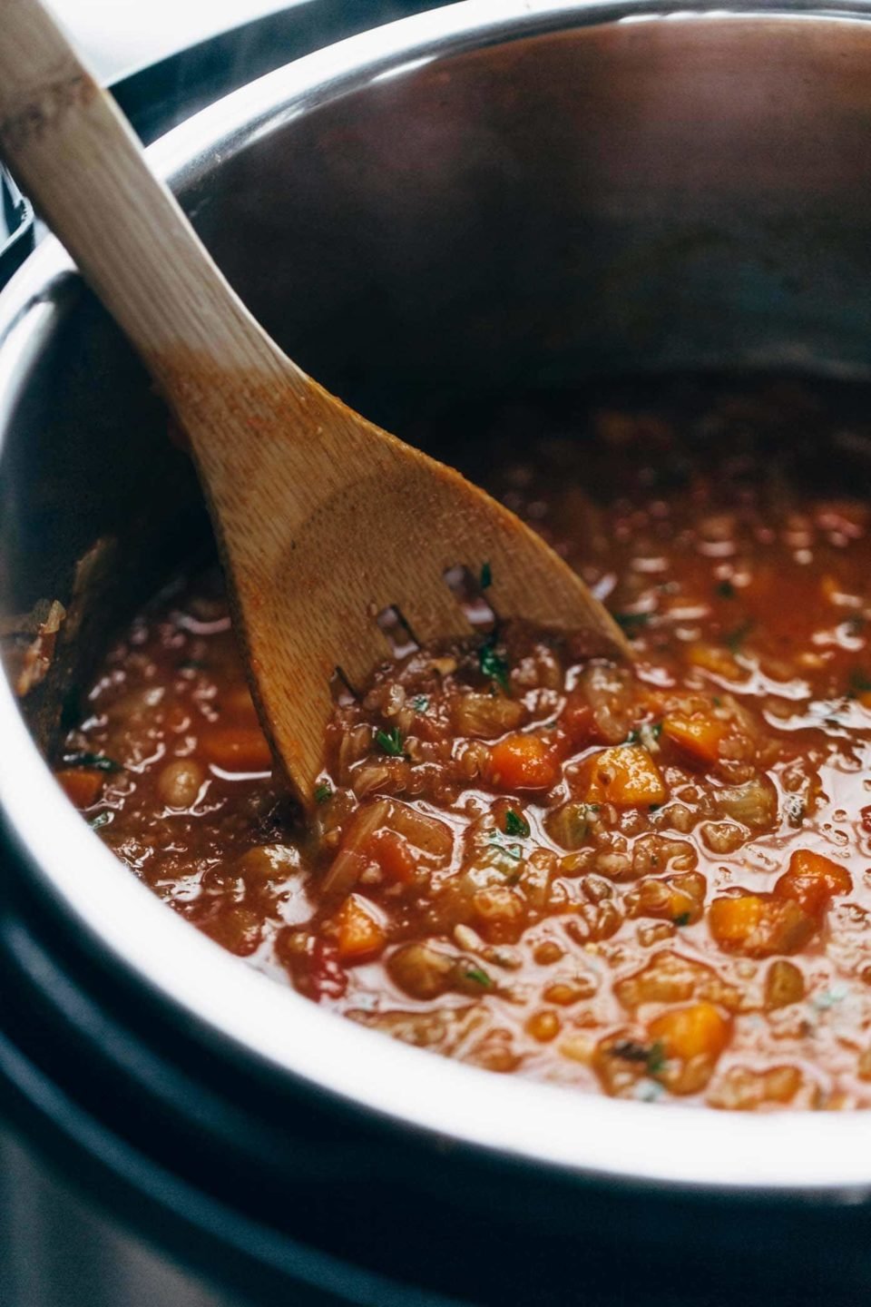 Instant Pot Minestrone Soup Recipe Pinch of Yum