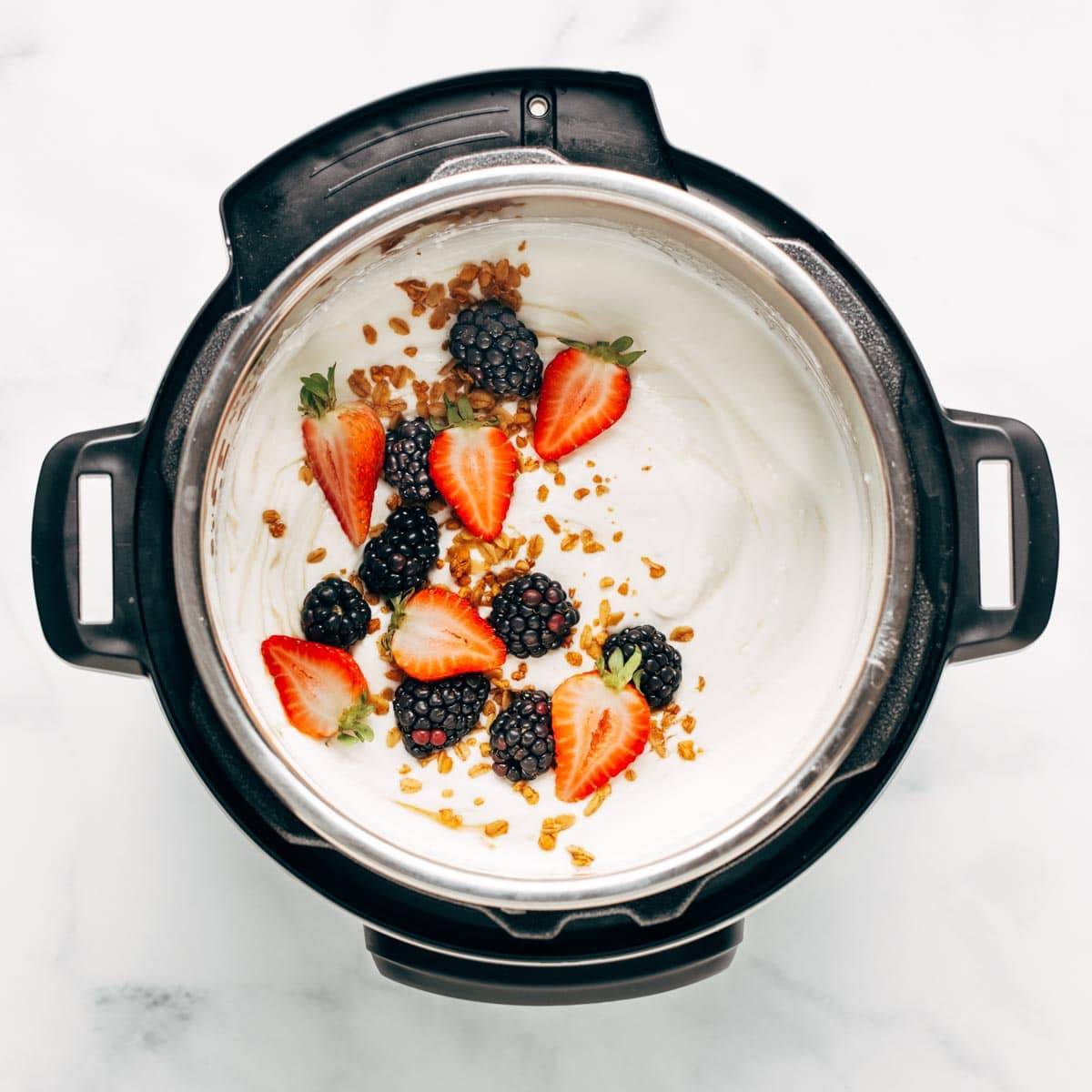 Yogurt in the Instant Pot.