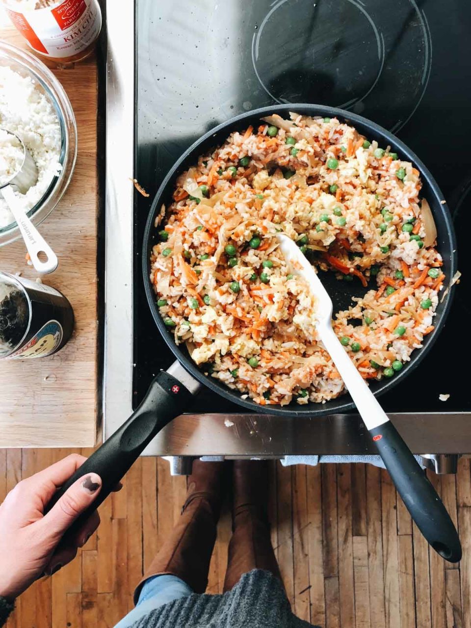 Kimchi Fried Rice Recipe - Pinch of Yum