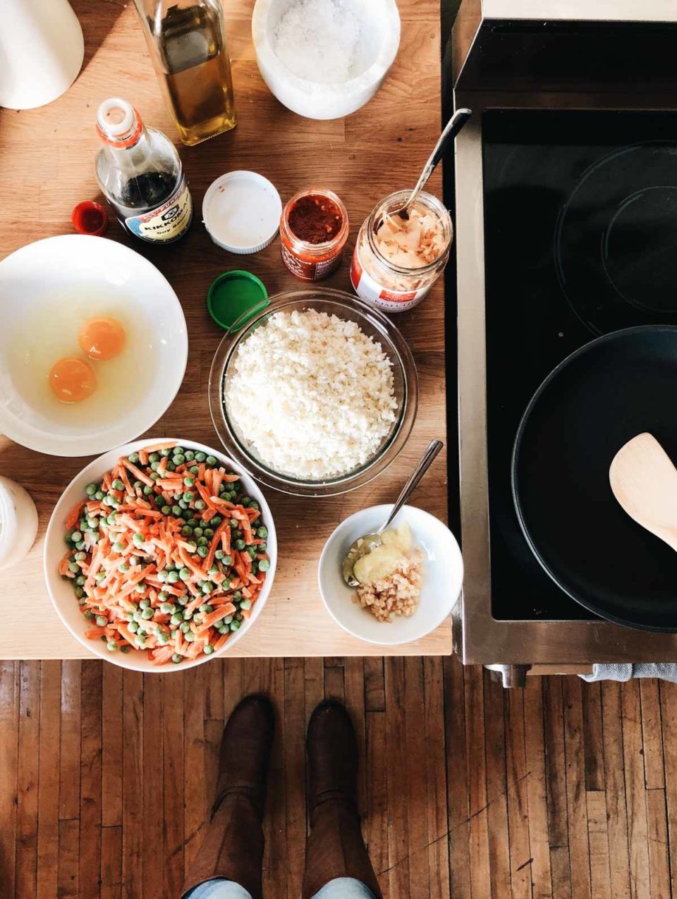 Kimchi Fried Rice Recipe - Pinch of Yum