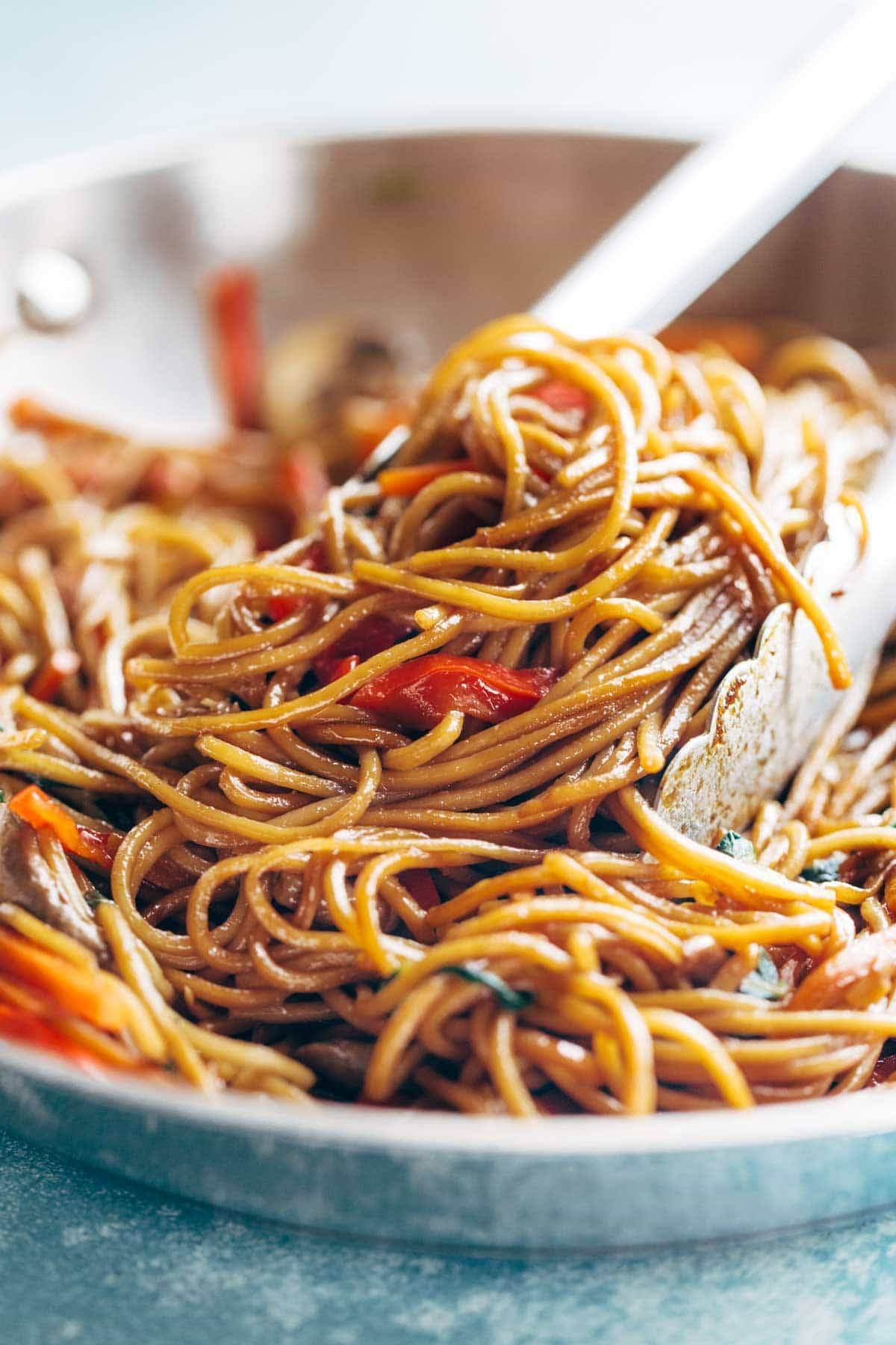 homemade lo mein noodles recipe